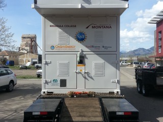 Installation complete, the lab is ready to roll from Bozeman to Missoula