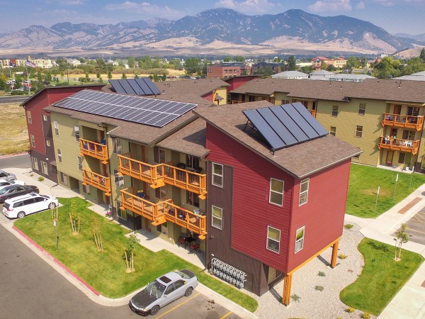 Solar hot water and solar electricity help keep costs down for renters 