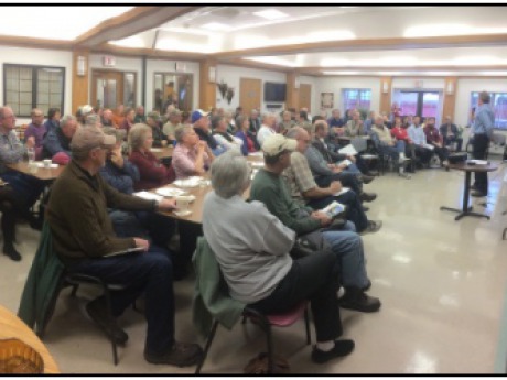 The Central Montana Resource Council and Fergus Electric Cooperative sponsored this Community Solar Seminar in Lewistown