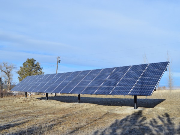 Sixty REC Solar 255-Watt polysilicon solar modules 