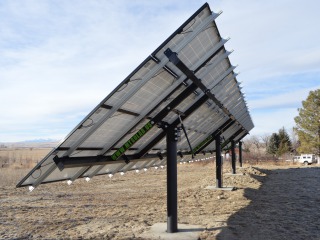 MT Solar multi-pole mount rack system -  MT Solar is based in Charlo, MT