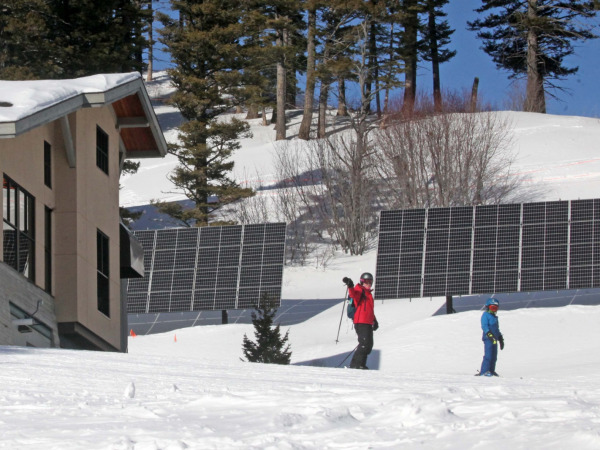 Bridger Bowl skiers