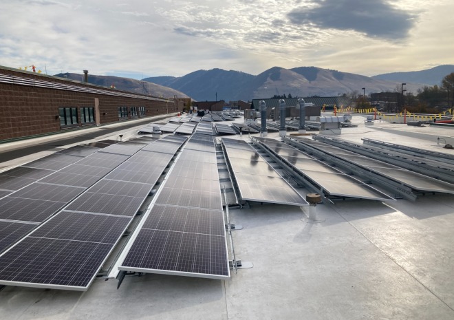The largest rooftop solar array in the state